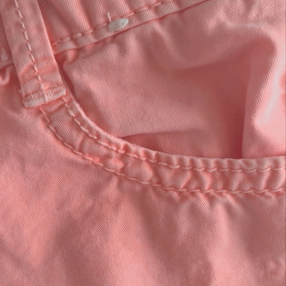 Gymboree Girls Cotton Coral Shorts Size 6 - Picture 5 of 9